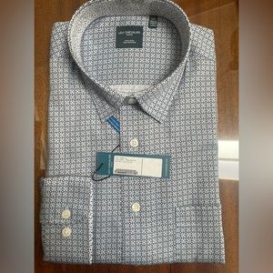 Leo Chevalier - Beige Blue - Large - WITH TAGS NEVER WORN